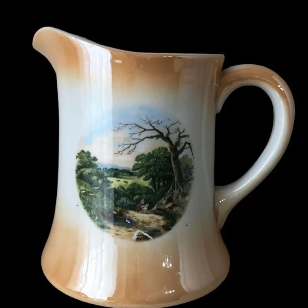 Antique American China Toronto OH. Pitcher/Vase